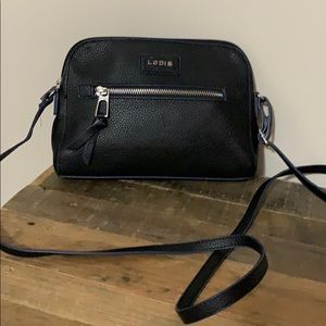 LODIS pebble leather crossbody bag